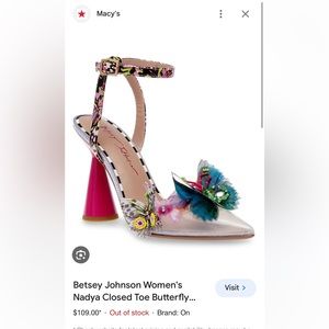 Betsey Johnson Heels size 9